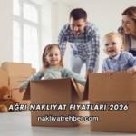 Ağrı Nakliyat Fiyatları 2026