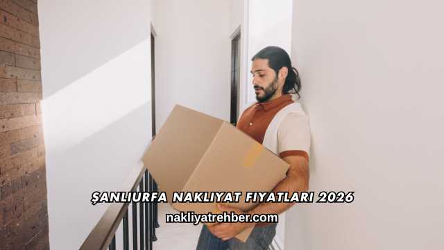 Şanlıurfa Nakliyat Fiyatları 2026